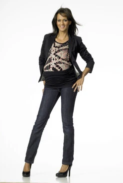 Elastisches Bauchband, Uni Schwarz