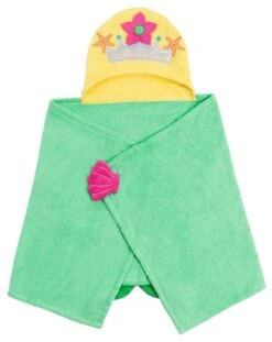 Zoocchini Kinder Kapuzenbadetuch - Marietta Die Meerjungfrau