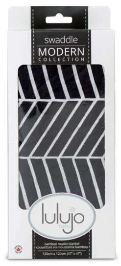 Lulujo Bambus Muslin Swaddle Mulltuch - Herringbone 8 Lulujo Bambus Muslin Swaddle Mulltuch - Herringbone -Bambino Store 17841 1