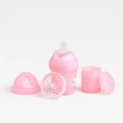 Herobility Schoppenflasche HeroBottle 140ml, +0M. - Rosa