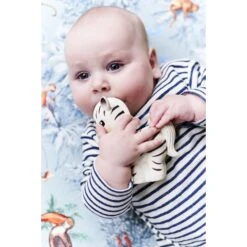 Petit Monkey Greifling Aus Naturkautschuk, Zebra Zippy -Bambino Store 20622 2