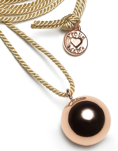 Proud MaMa Bola-Kugel - BabyBel Twist, Creme/ Rosé 4 Proud MaMa Bola-Kugel - BabyBel Twist, Creme/ Rosé – Bild 2