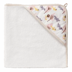Fresk Baby Kapuzenbadetuch - Fox Pink