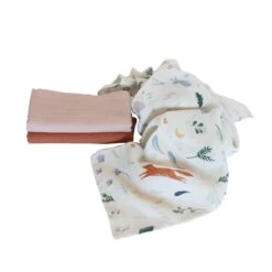 Sebra Muslin Mulltuch 3er Pack - Daydream