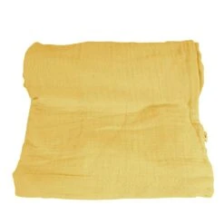 Kikadu Muslin Swaddle Mulltuch, Mustard