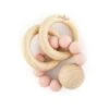 Milkii Beissring Holzrassel, Rose 2 Milkii Beissring Holzrassel, Rose -Bambino Store 26932 0