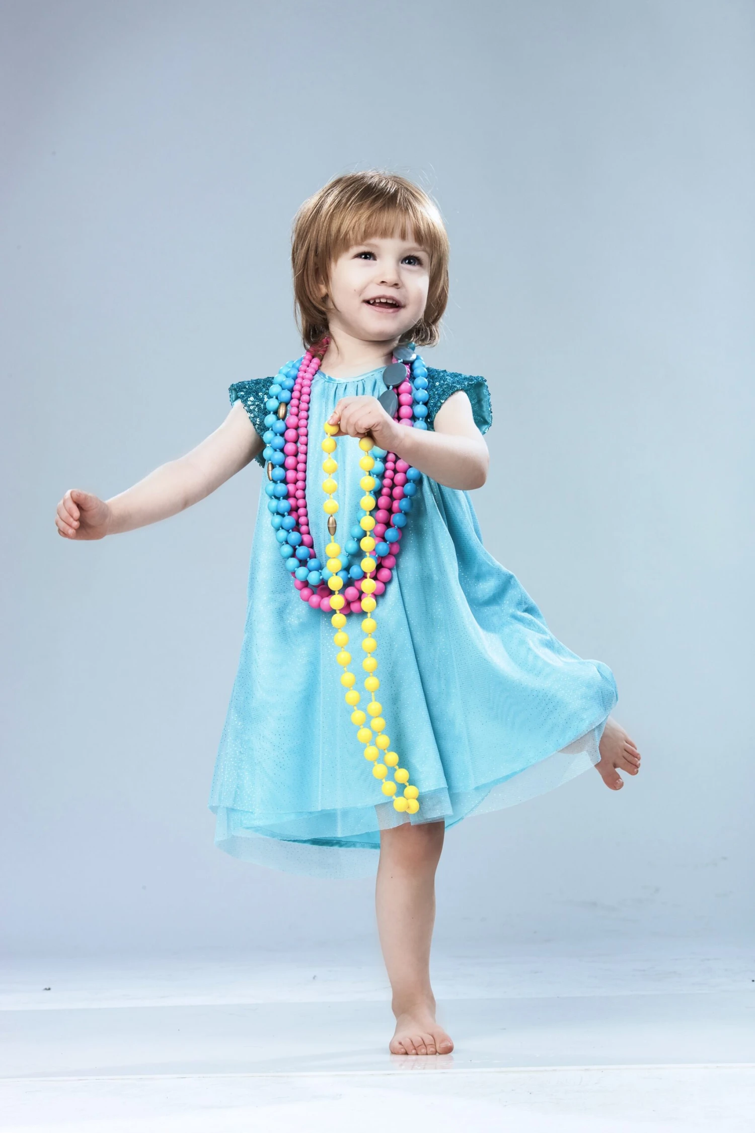 Milkii Stillkette Kaukette, Funky Pearls, Orange 5 Milkii Stillkette Kaukette, Funky Pearls, Orange – Bild 3