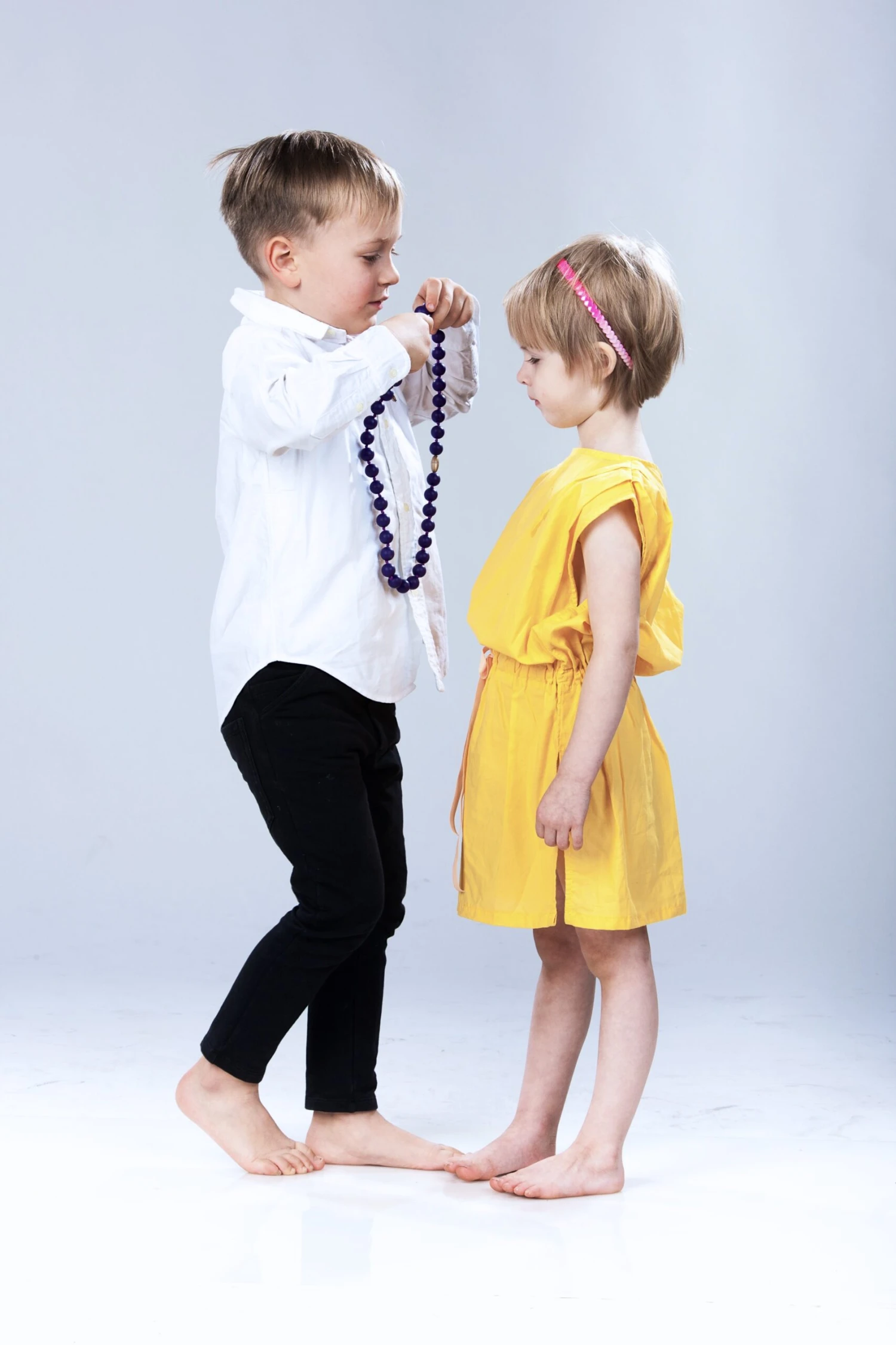 Milkii Stillkette Kaukette, Funky Pearls, Orange 7 Milkii Stillkette Kaukette, Funky Pearls, Orange – Bild 5