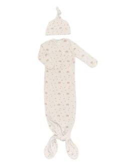 Snoozebaby Schlafbody Cocon, 3-6 Mon., TOG 1.0 - HUT MILKY RUST RAINBOW