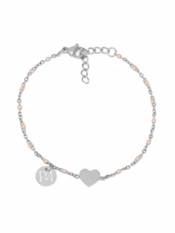 Proud MaMa MAM Armband, Silber Herzen