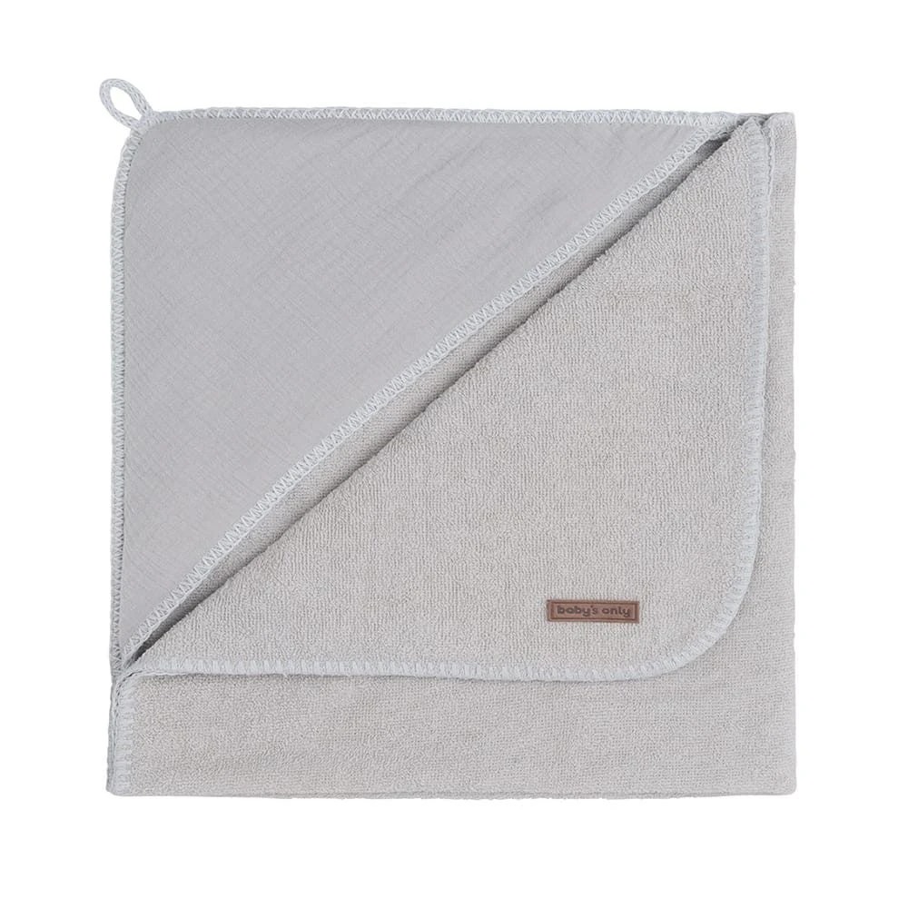 Baby's Only Kapuzenbadetuch Breeze, Grau 3 Baby's Only Kapuzenbadetuch Breeze, Grau