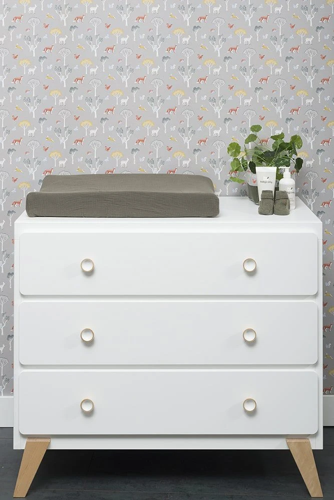 Baby's Only Wickelauflagenbezug Breeze, Khaki 45x70cm 5 Baby's Only Wickelauflagenbezug Breeze, Khaki 45x70cm – Bild 3