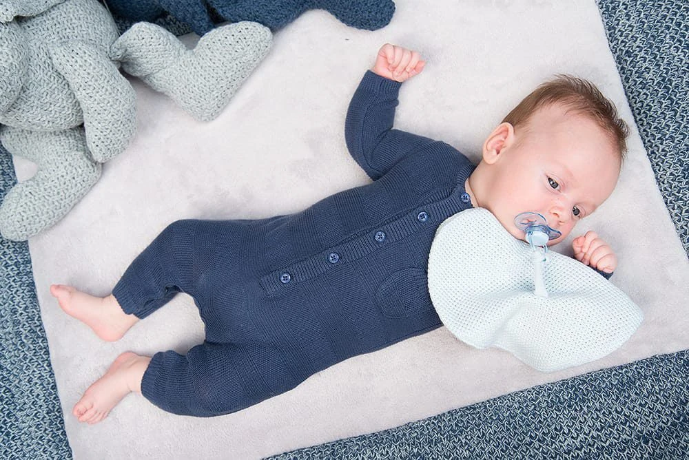 Baby's Only Schnullertuch Classic, Puderblau 6 Baby's Only Schnullertuch Classic, Puderblau – Bild 4