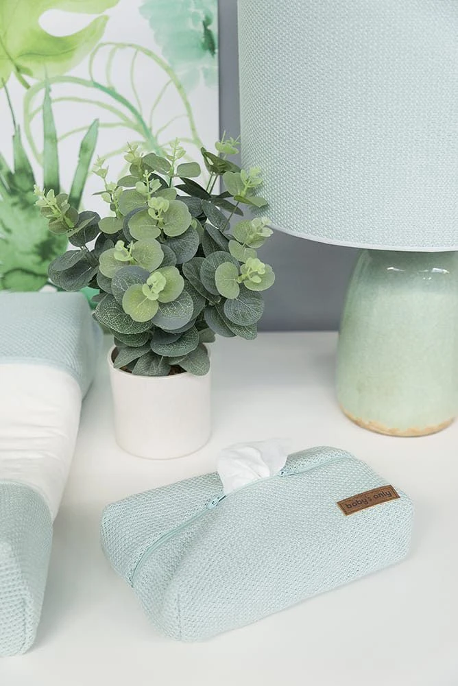 Baby's Only Feuchttücherbezug Classic, Puderblau 5 Baby's Only Feuchttücherbezug Classic, Puderblau – Bild 3