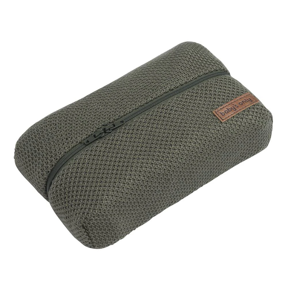 Baby's Only Feuchttücherbezug Classic, Khaki 4 Baby's Only Feuchttücherbezug Classic, Khaki – Bild 2