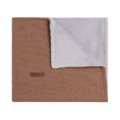 Baby's Only Babydecke Teddyfutter Sparkle, Kupfer-Honey Melee 70 X 95 Cm