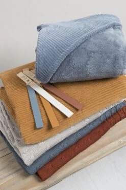 Baby's Only Kapuzendecke Sense, Vintage Blue -Bambino Store 30770 1