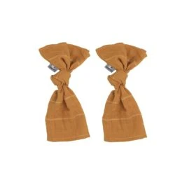 Baby's Only Swaddle Sparkling, Ocker (2er Pack, 65x65cm)