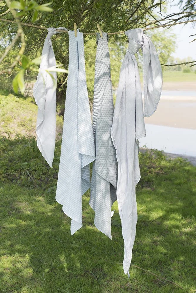 Baby's Only Swaddle, Weiss (2er Pack, 65x65cm) 4 Baby's Only Swaddle, Weiss (2er Pack, 65x65cm) – Bild 2