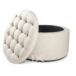 Rocking Seats Royal Staubox, Naturleinen Beige -Bambino Store 32427 1