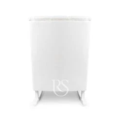 Rocking Seats Schaukelstuhl Crystal Royal Rocker, Schneeweiß & Weißes Holz -Bambino Store 32440 3