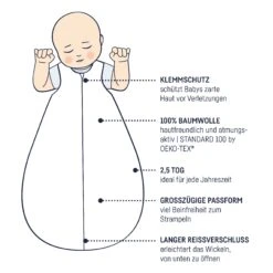 Julius Zöllner Schlafsack, Schlummerherzen 70 10 Julius Zöllner Schlafsack, Schlummerherzen 70 -Bambino Store 32700 1