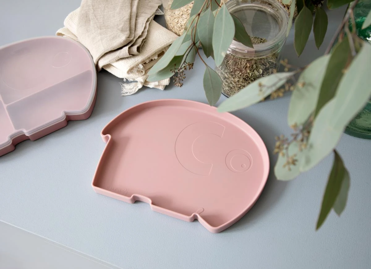 Sebra Silikon Teller, Fanto, Blossom Pink 4 Sebra Silikon Teller, Fanto, Blossom Pink – Bild 2