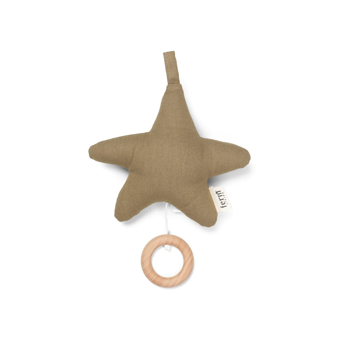 Ferm Living Musikdose Spieluhr Star, Olive 3 Ferm Living Musikdose Spieluhr Star, Olive
