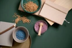 Sebra Melamin Geschirr-Set MUMS, Powder Blue -Bambino Store 37893 1