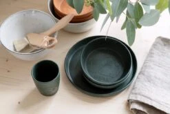 Sebra Melamin Geschirr-Set MUMS, Bottle Green -Bambino Store 37895 1