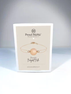 Proud MaMa Armband Babybell Bella, Rosé Gold -Bambino Store 38649 2