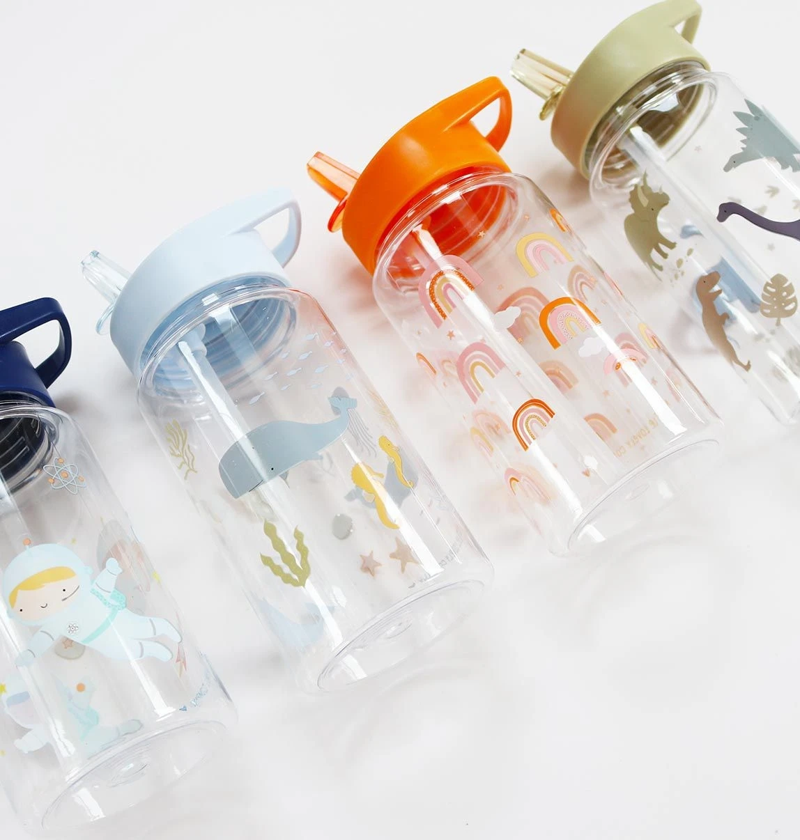 A Little Lovely Company Strohhalm-Flasche, Dinosaurier 6 A Little Lovely Company Strohhalm-Flasche, Dinosaurier – Bild 4