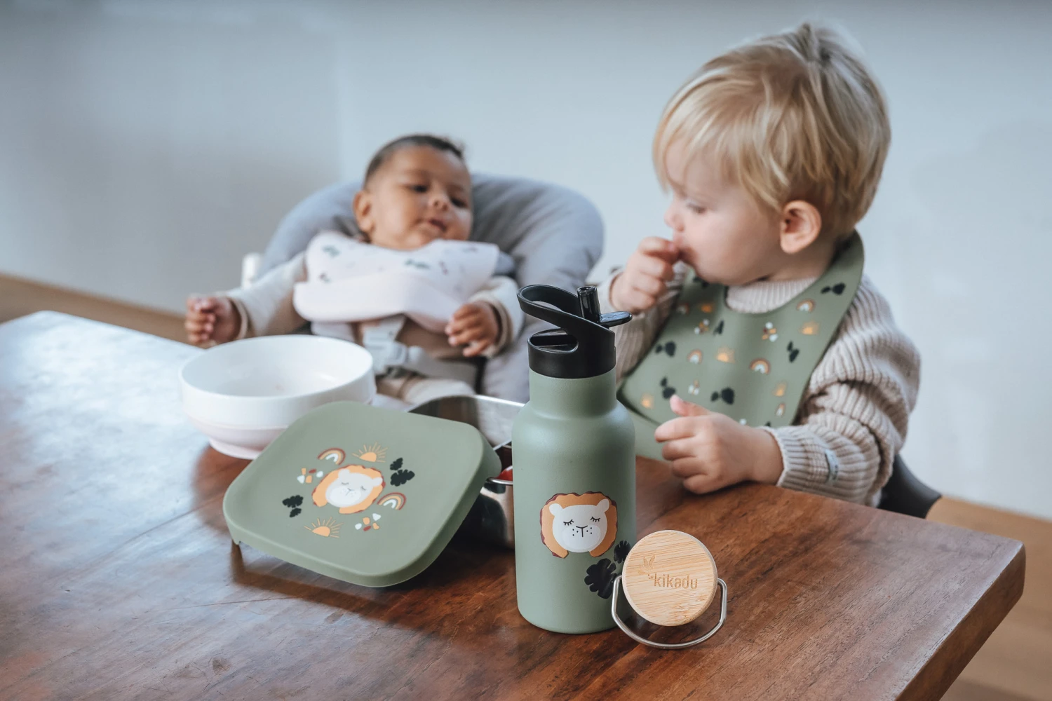 Kikadu Silikon Esslätzchen, Löwe 7 Kikadu Silikon Esslätzchen, Löwe – Bild 5