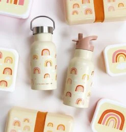 A Little Lovely Company Trickflasche Aus Edelstahl, Regenbogen -Bambino Store 38952 2