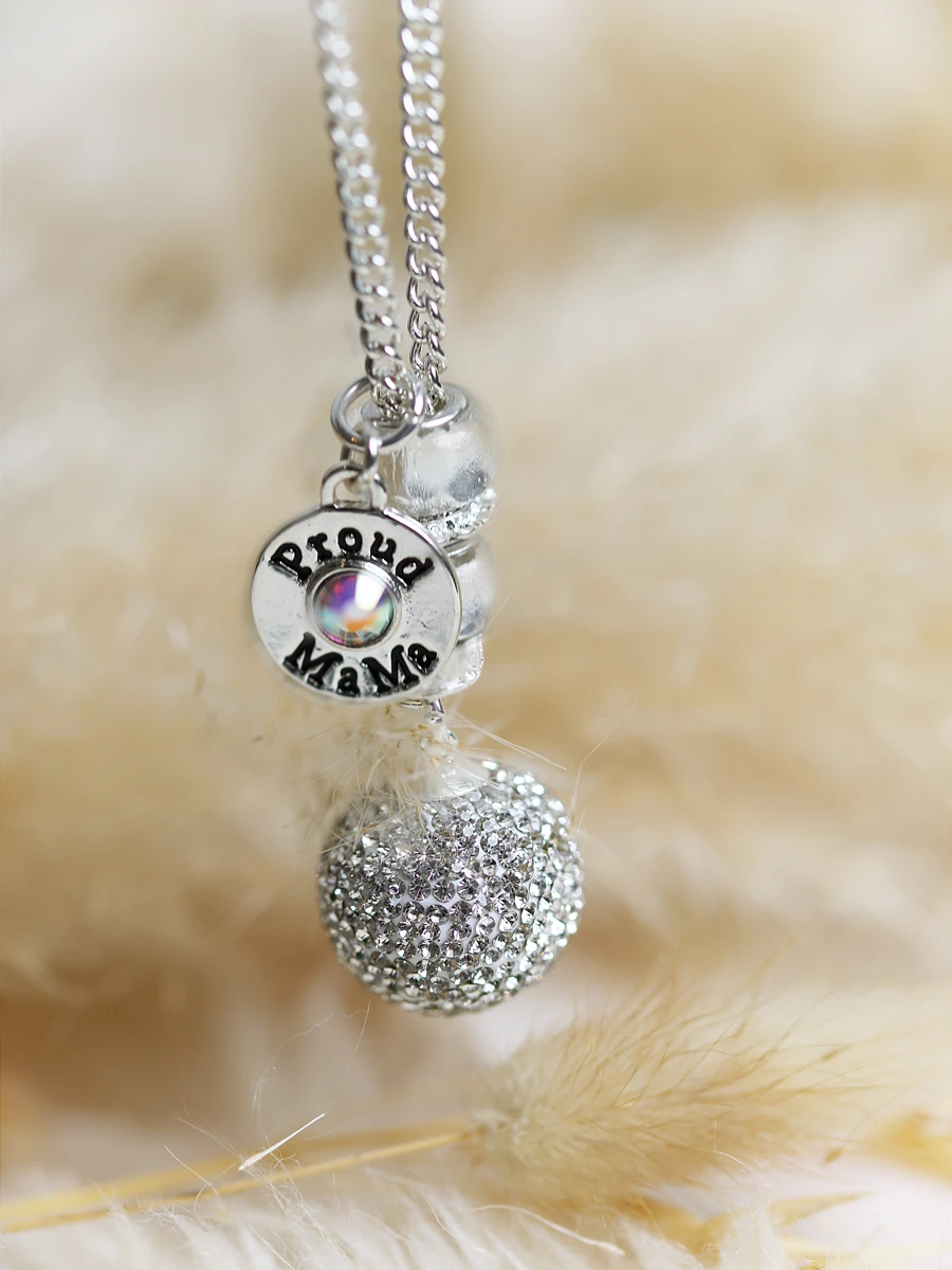 Proud MaMa Bola-Kugel Babybell Deluxe, Rund (versilbert) 6 Proud MaMa Bola-Kugel Babybell Deluxe, Rund (versilbert) – Bild 4