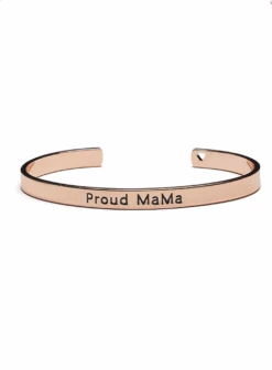 Proud MaMa Bangle Bracelet, Rosé